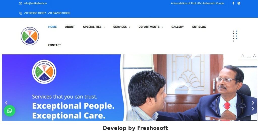 Healthcare Website Development Company in Kolkata