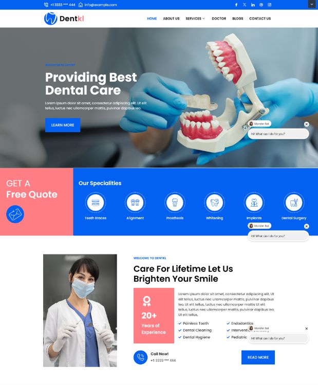 healthcare website design Kolkata