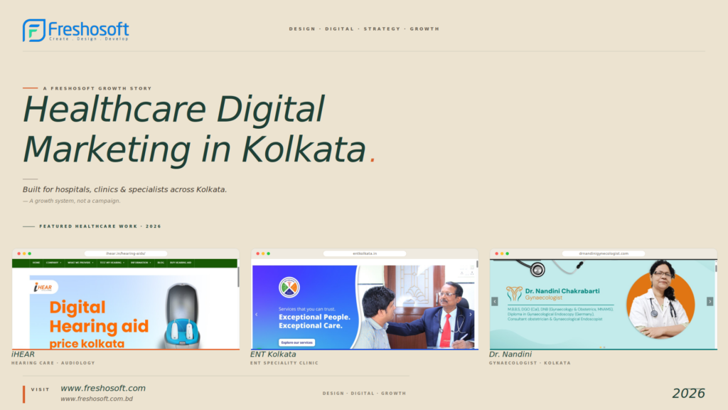 Digital Marketing for Healthcare in Kolkata