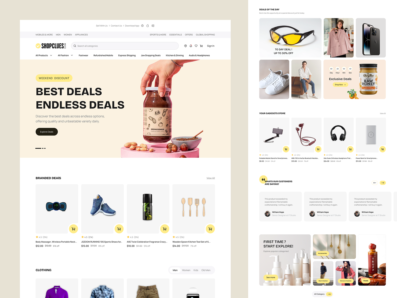 Multivendor Ecommerce Website Development